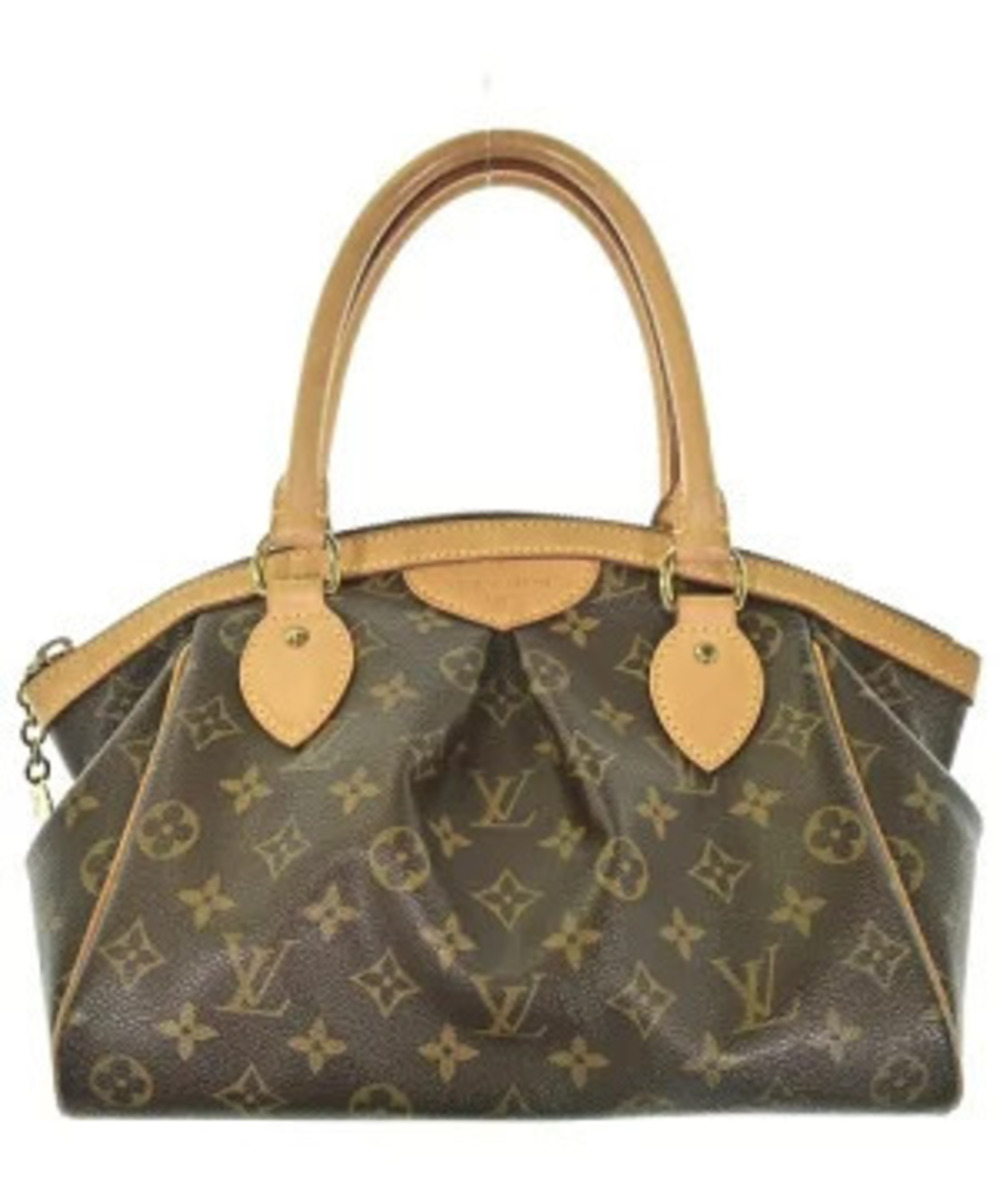 Louis Vuitton brown Monogram Tivoli handbag tan leather